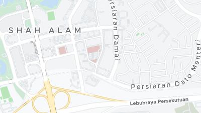 Hotel location map