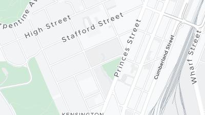 Visa hotellet på en karta