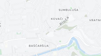 Hotel location map