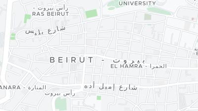 Hotel location map