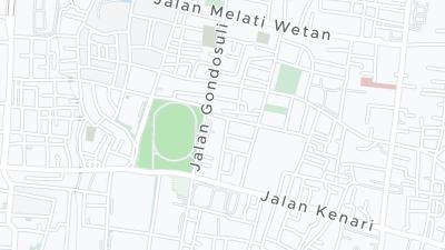 Hotel location map
