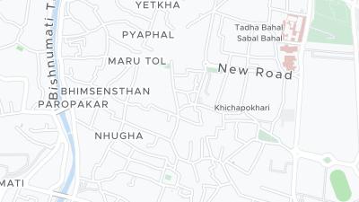 Hotel location map