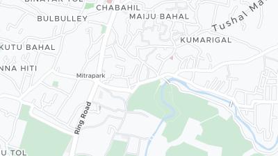 Hotel location map