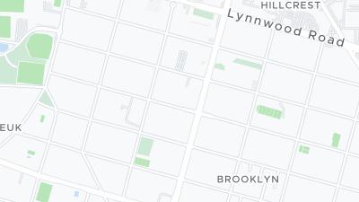 Kaart met de situering van het hotel