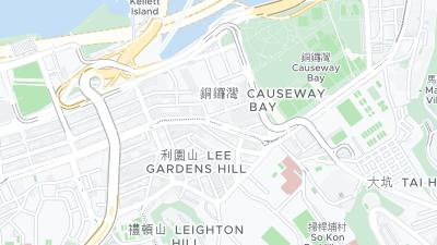 Hotel location map