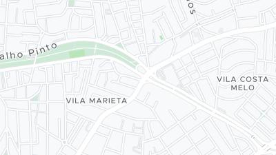 Mapa de localização do hotel