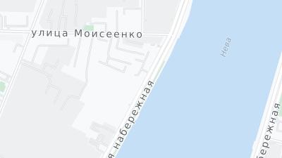 Hotel location map