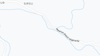 Hotel location map