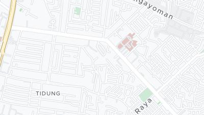 Hotel location map