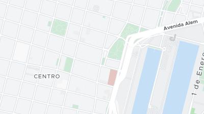 Hotel location map