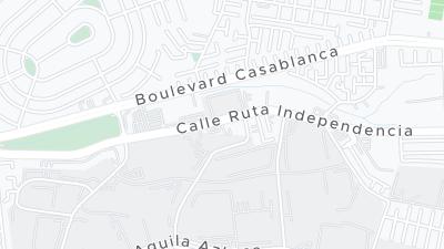 Kort over hotellets beliggenhed