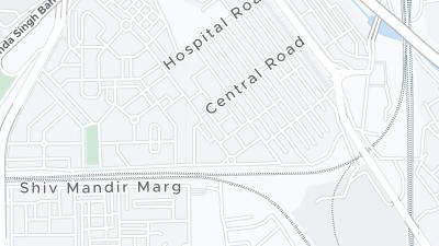 Hotel location map
