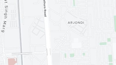 Hotel location map