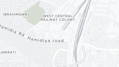 Hotel location map
