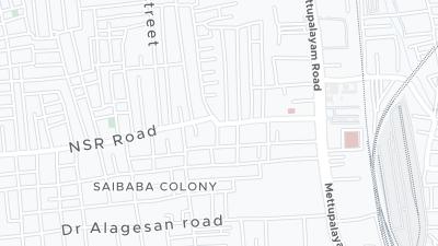 Hotel location map