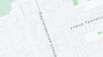 Kaart met de situering van het hotel