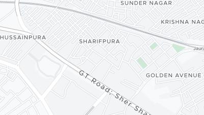 Hotel location map