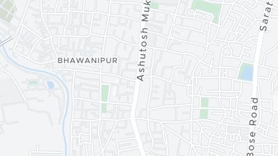 Mapa de localização do hotel