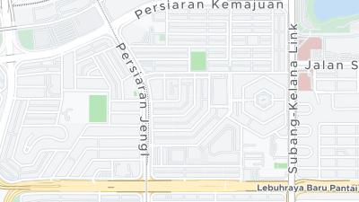 Mapa de localização do hotel