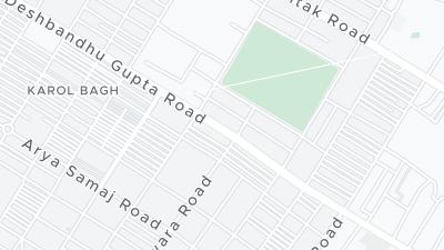 Mapa de localização do hotel