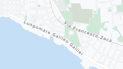 Hotel location map