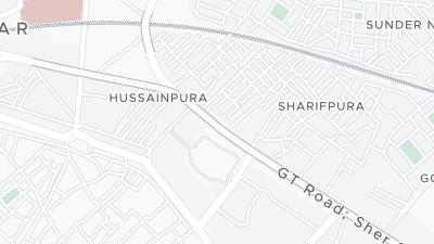 Hotel location map
