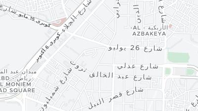 خريطة موقع الفندق