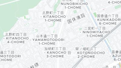 Hotel location map