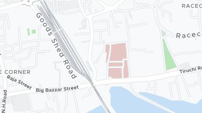 Mapa de localização do hotel