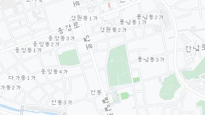 Hotel location map