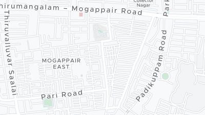 Plan de localisation de l'hôtel