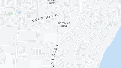 Hotel location map