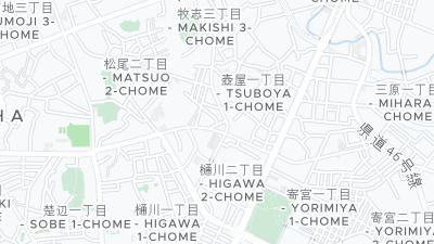 Hotel location map