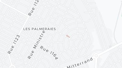 Hotel location map