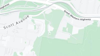 Mapa de localização do hotel