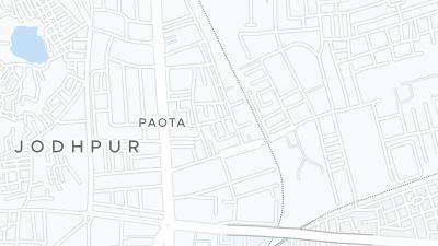 Hotel location map