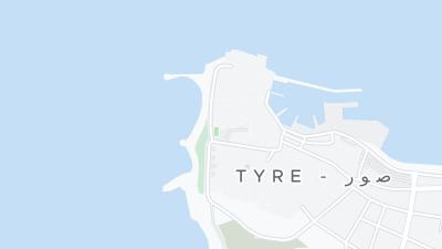 Kaart met de situering van het hotel