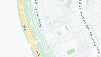 Hotel location map
