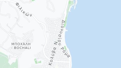 Hotel location map
