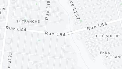 Hotel location map