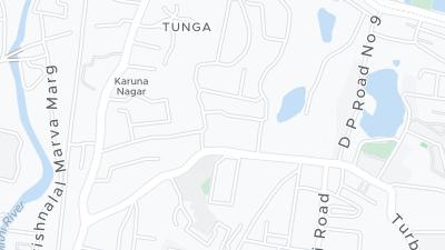 Mapa de localização do hotel