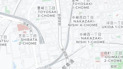 Hotel location map