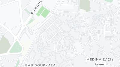 Mapa de localização do hotel