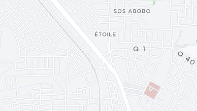 Hotel location map