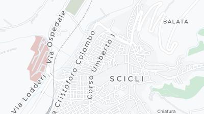 Hotel location map