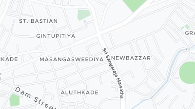 Hotel location map