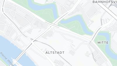 Hotel location map