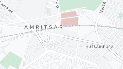 Mapa de localização do hotel