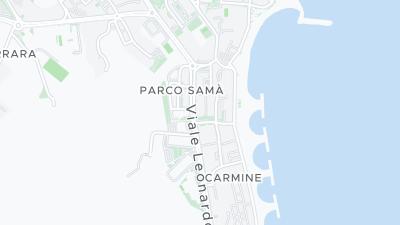 Hotel location map