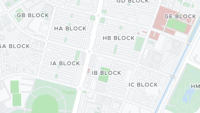 Hotel location map